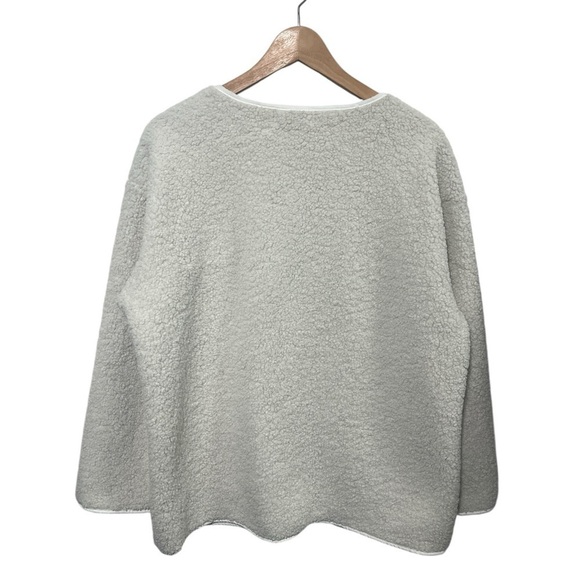 Little Mountain Vancouver Cordova Sherpa jacket in ivory - size large - Picture 4 of 9